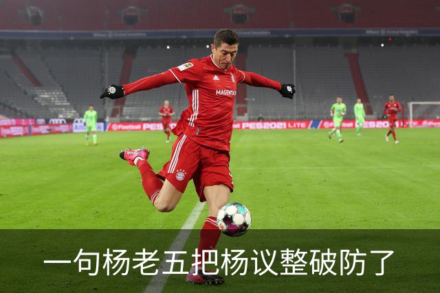 一句杨老五把杨议整破防了